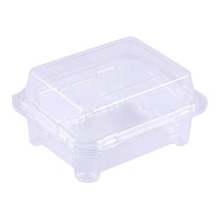 一次性透明糕点打包盒密封性好厚款商用泡芙雪花酥肉松小贝包装盒