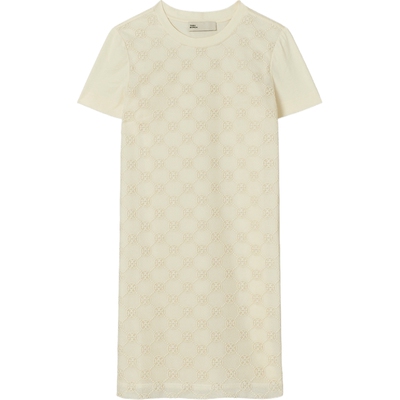ToryBurch圆领连衣裙