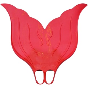 国产美人鱼脚蹼女橡胶成人潜水游泳单蹼人鱼尾巴自由训练脚蹼包