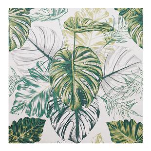 三层加厚绿叶印花餐巾纸餐桌纸餐垫西餐厅牛排垫彩色纸巾50张每盒