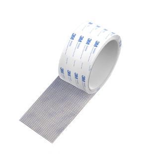 3M背胶纱窗补洞贴窗纱修补贴防蚊虫贴自粘式纱窗网魔术贴窗户金刚纱蚊帐破洞补纱窗神器门帘边缘加宽家用胶带