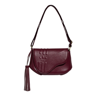 阿迪达斯三叶草新年款马鞍包2026春女实用运动单肩斜挎包 KW4726