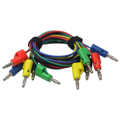 4mm公插转公插灯笼型测试导线J.70006*ABS材质香蕉插