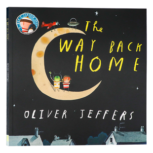 英文原版绘本 智慧小孩系列 The Way Back Home 回家的路 奥利弗杰弗斯 Oliver Jeffers 幼儿童早教英语读本 认知启蒙图画故事书