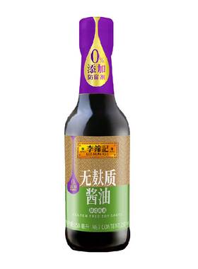 李锦记无麸质酱油5种配料250ml