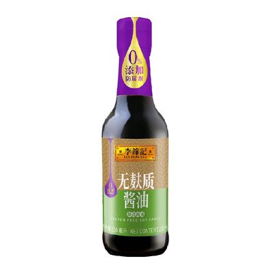 李锦记无麸质生抽凉拌酱油