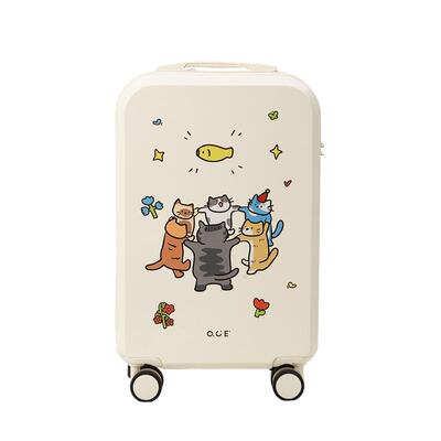 OCE森境奇旅行李箱plus2.0轻便登机旅行箱轻音20/24寸防撞大容量