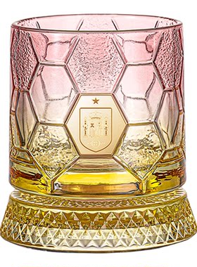 西班牙国家队球迷玻璃杯旋转杯