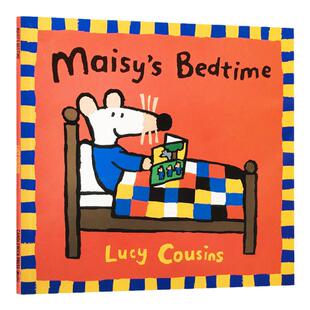 小鼠波波去睡觉 英文原版 Maisy's Bedtime 廖彩杏推荐 平装绘本 儿童启蒙图画故事书 英文版 Lucy Cousins 进口英语原版书籍