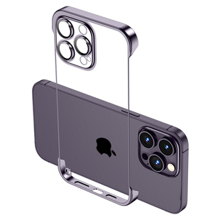 适用苹果14pro手机壳17Air适用iPhone15无边框16promax新款13plus12保护套ip11镜头全包高级感女男2024透明pm