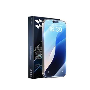 闪魔超敏康宁膜无尘仓适用苹果16promax钢化膜iphone15防摔pro大猩猩pm手机贴膜14全覆盖高清防指纹保护新款