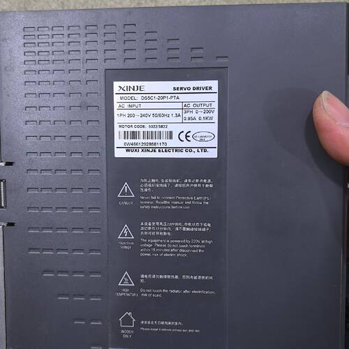 信捷伺服DS5C1一20P1一PTAMS6H一40CS3请询价