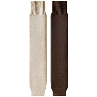 护膝袜子女秋冬季防下滑加厚保暖仿羊绒孕妇大腿袜膝盖腿套长筒袜