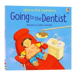 初步经验 去看牙医  英文原版 Usborne First Experiences：Going to the Dentist 儿童初体验绘本故事书 3-5岁低幼启蒙图画书