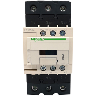 施耐德LC1D40AM7C交流接触器220V LC1D50AF7C 110VAC电梯接触器