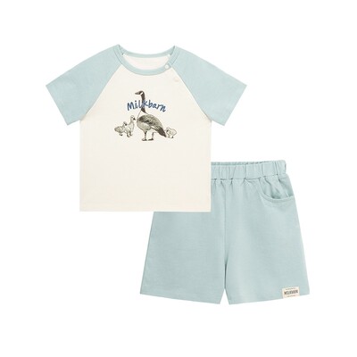 Milkbarn儿童短袖套装