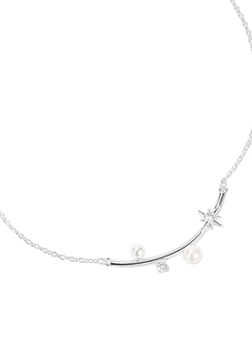 DODOGOGO芒星微笑珍珠项链女款