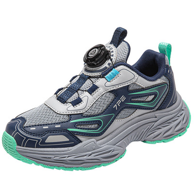 七波辉童鞋休闲老爹鞋透气网面