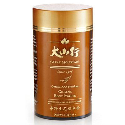大山行西洋参粉加拿大原装进口