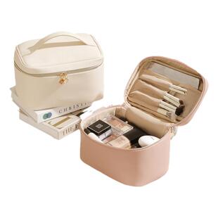 化妆包洗漱包女2026新款高端便携旅行透明防水大容量化妆刷收纳箱