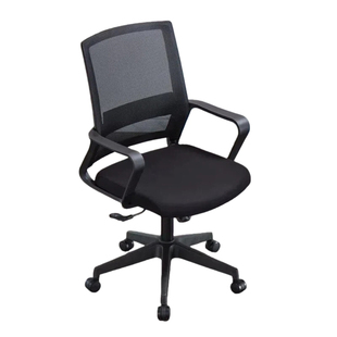 办公椅子可升降带滚轮职员椅现代简约网布人体工学椅带头枕电脑椅