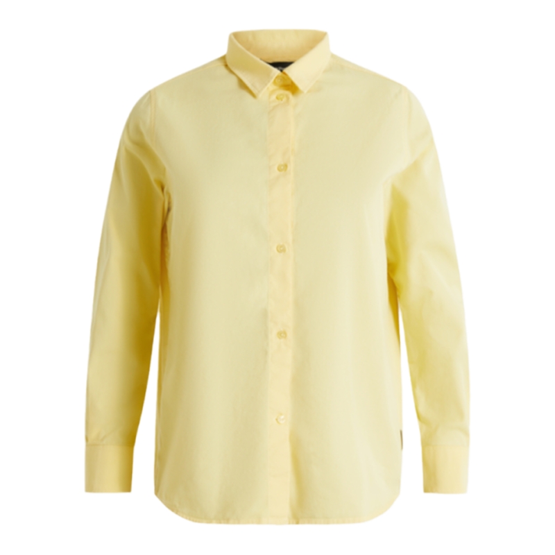 Peak Performance壁克峰户外女子柔软透气翻领休闲纯棉长袖衬衫