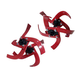 微耕机配件农机具2组4片旋耕机旱地刀具总成犁田刀松土刀配件大全