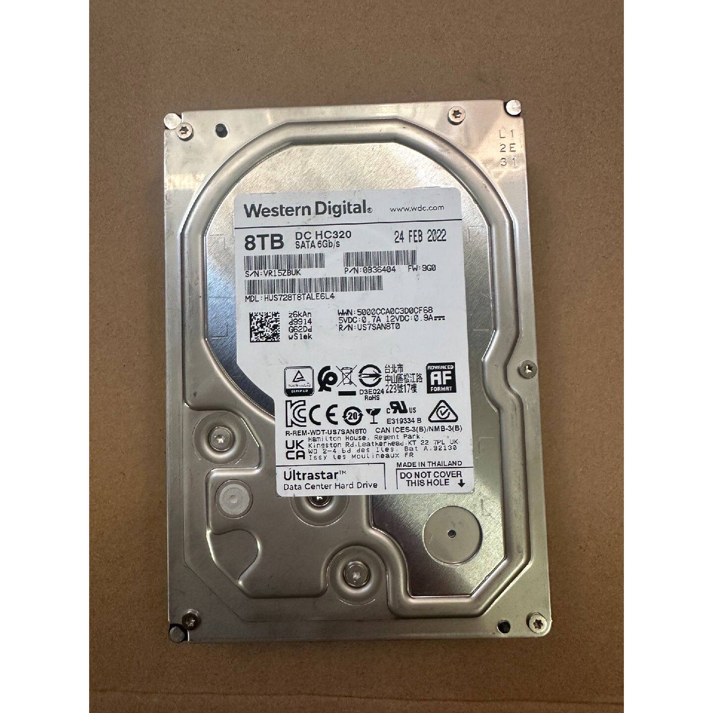 议价可维修西数8T