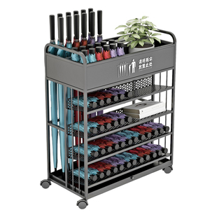 雨伞架酒店大堂商用大容量雨伞收纳架教室门口便民沥水存放置物架