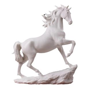 可定制省大师蔡国海陶瓷马到成功摆件开业乔迁办公室商务新年礼物