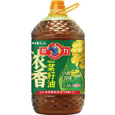多力低芥酸浓香菜籽油5.2L