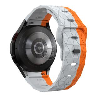 适用samsung三星galaxy watch7/6c/5pro智能手表带watch3/4classic46/42mm硅胶active2防水gear s3腕带FE配件