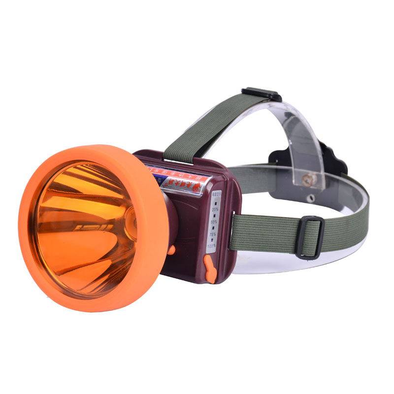 12V外接电瓶头灯led强光200W高亮黄光大功率散光大光圈头灯超疝气