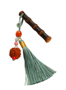 节节高升紫竹节手工把件小物件