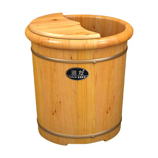 泡脚木桶家用实木足浴捅过小腿木质洗脚桶保温泡脚木盆养生泡脚桶