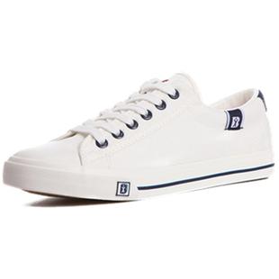 人本夏韩版低帮平底板鞋男女式情侣大码鞋白色帆布鞋透气男青年鞋