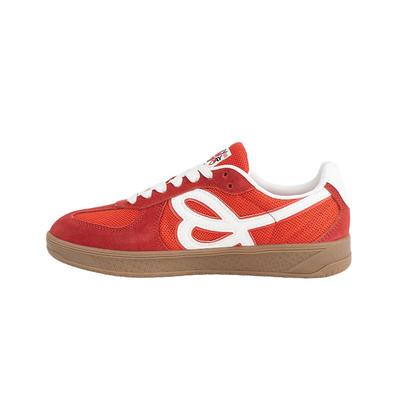 We flower红色联名款德训鞋女休闲板鞋潮鞋男女百搭运动鞋板鞋