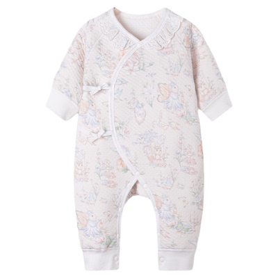 新生婴儿连体衣春秋款
