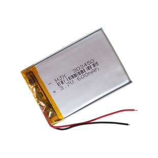 3.7v聚合物锂电池303450凌度导航仪行车记录内置可充电电池大容量