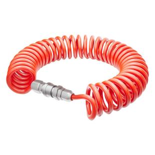 气管气泵PU弹簧气管空压机气管软管高压伸缩汽修螺旋管接头软风管