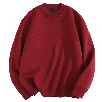 班尼路S&K加绒半高领毛衣男款