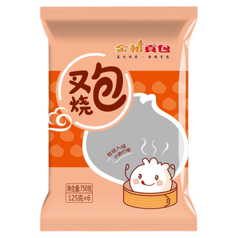 金稻叉烧大包早茶点心冷冻早餐