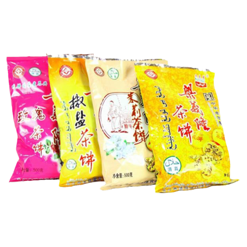 庐山梁义隆茶饼百年老店一袋500g