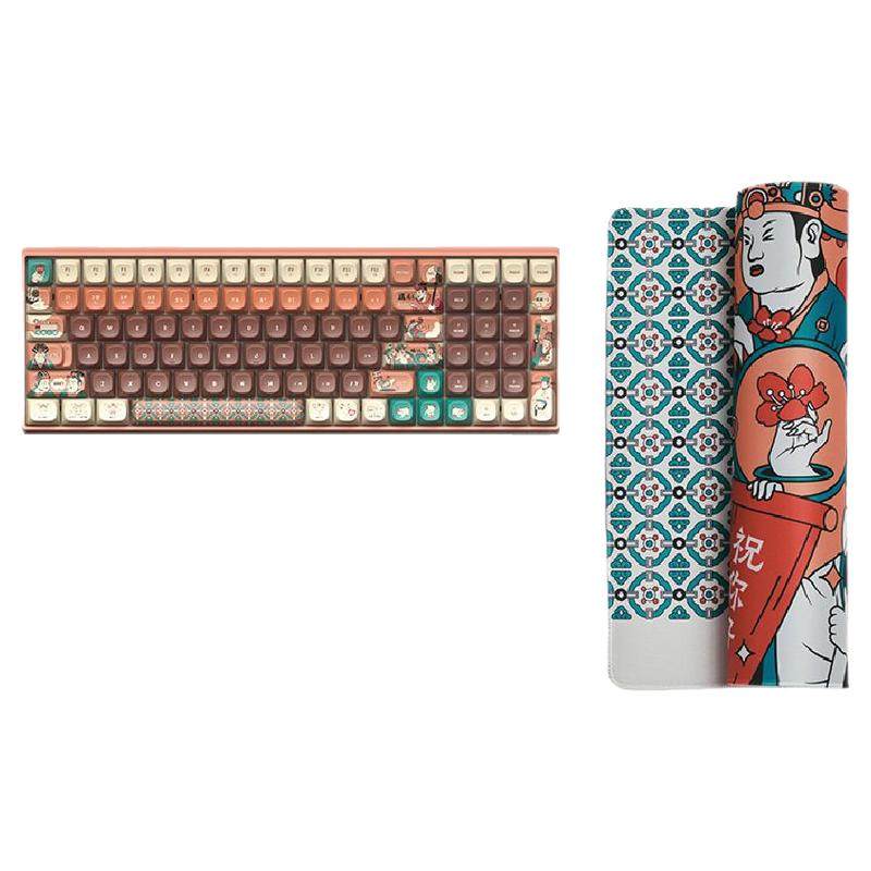 洛斐×永乐宫联名主题机械键盘
