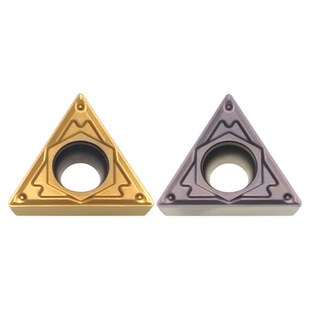 金属陶瓷单面三角形数控车床刀片TCMT16T30408粗精镗孔刀粒倒角刀