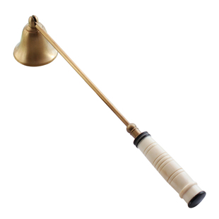 黄铜香薰杯蜡烛专用灭烛器灭烛罩复古怀旧vintage托盘印度进扣