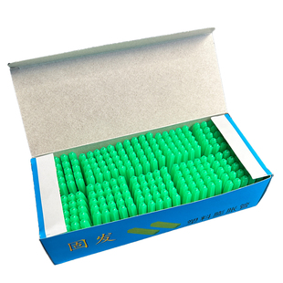绿色塑料膨胀管6mm6厘8mm8厘涨塞胀塞M6M8墙塞胶塞彭胀管胶栓胶粒