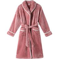 秋冬季情侣睡袍芬腾法兰绒