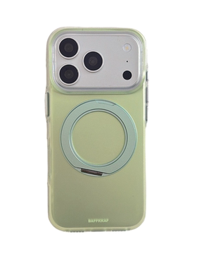 纯色磨砂不粘指纹iphone适用17promax苹果16pro简约15男女包相机AI键360旋转支架圆边气囊双层IMD防摔手机壳