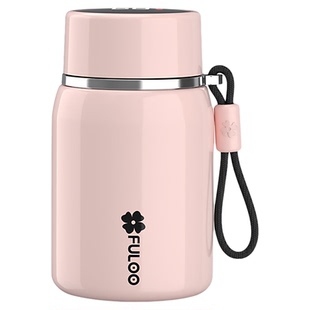 复乐智能显温学生保温杯茶水分离泡茶女生轻奢便携小巧口袋小水杯